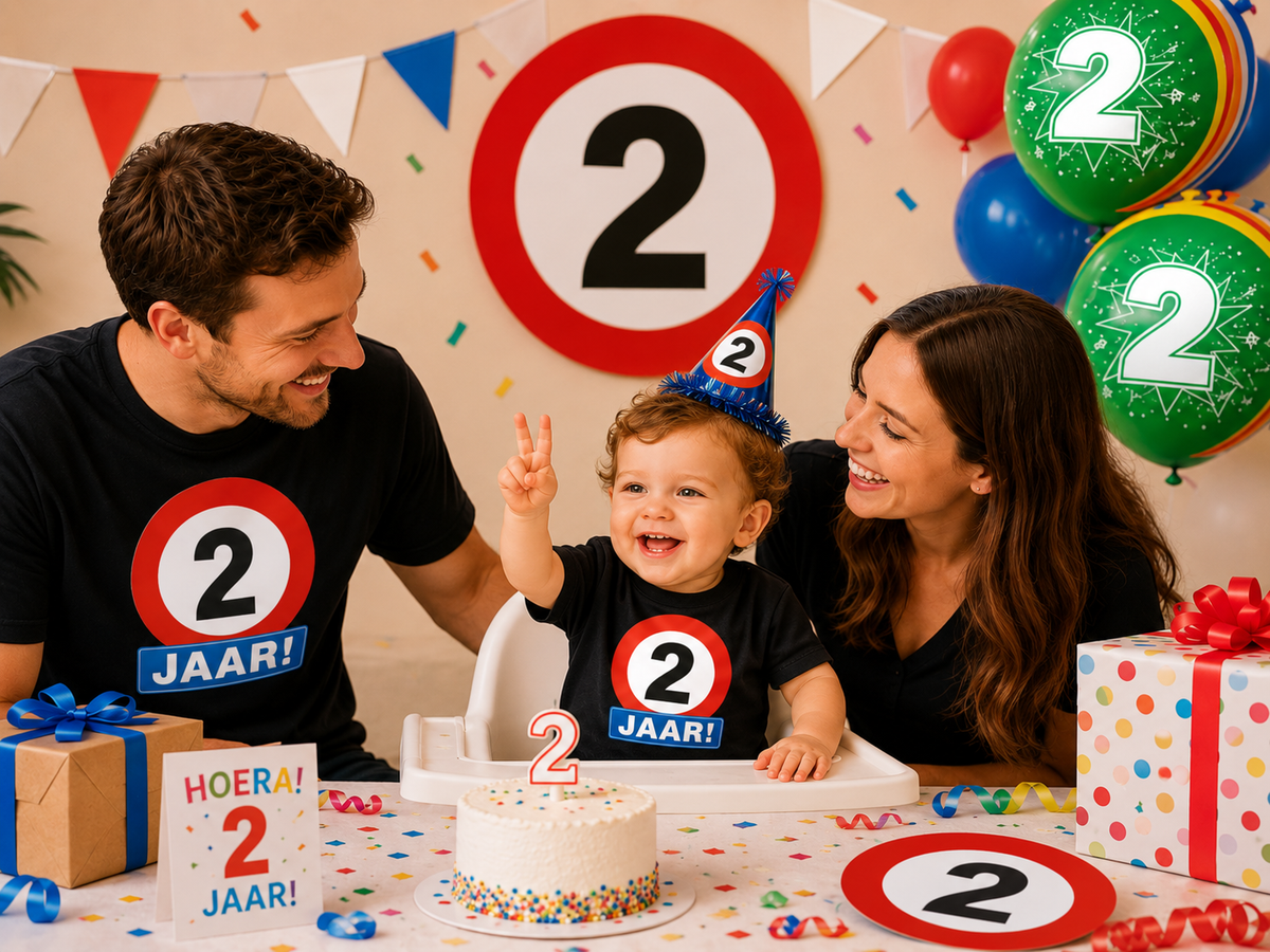 Feestartikelen 2 jaar