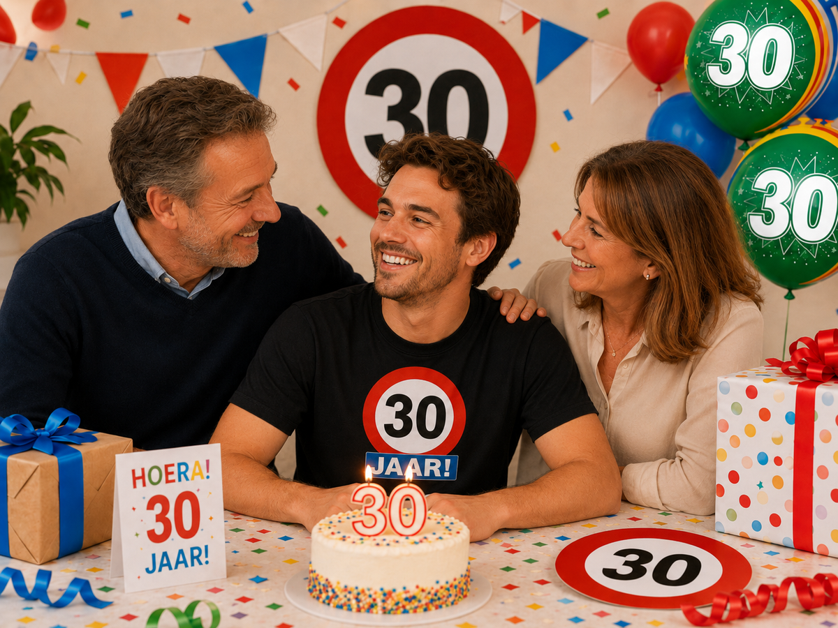 Feestartikelen 30 jaar