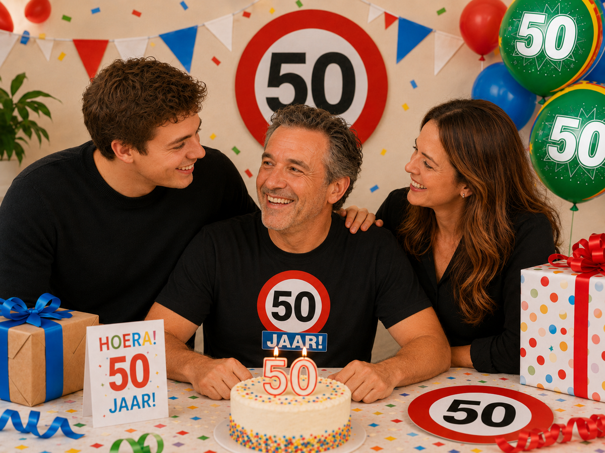 Feestartikelen 50 jaar