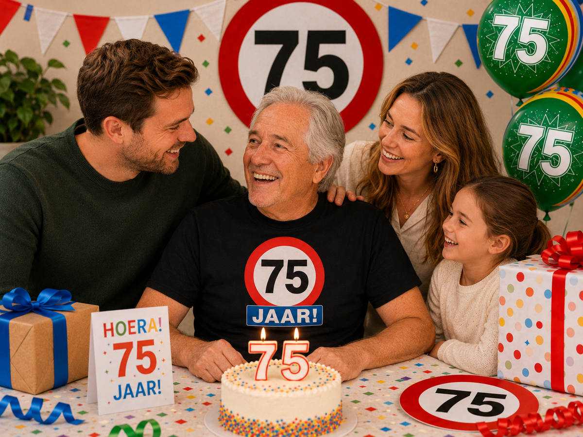 Feestartikelen 75 jaar