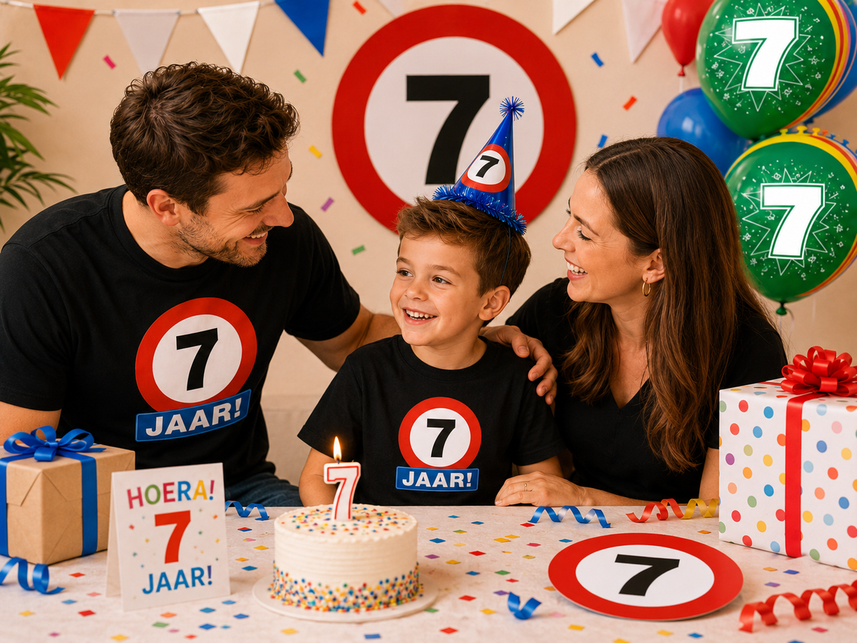 Feestartikelen 7 jaar