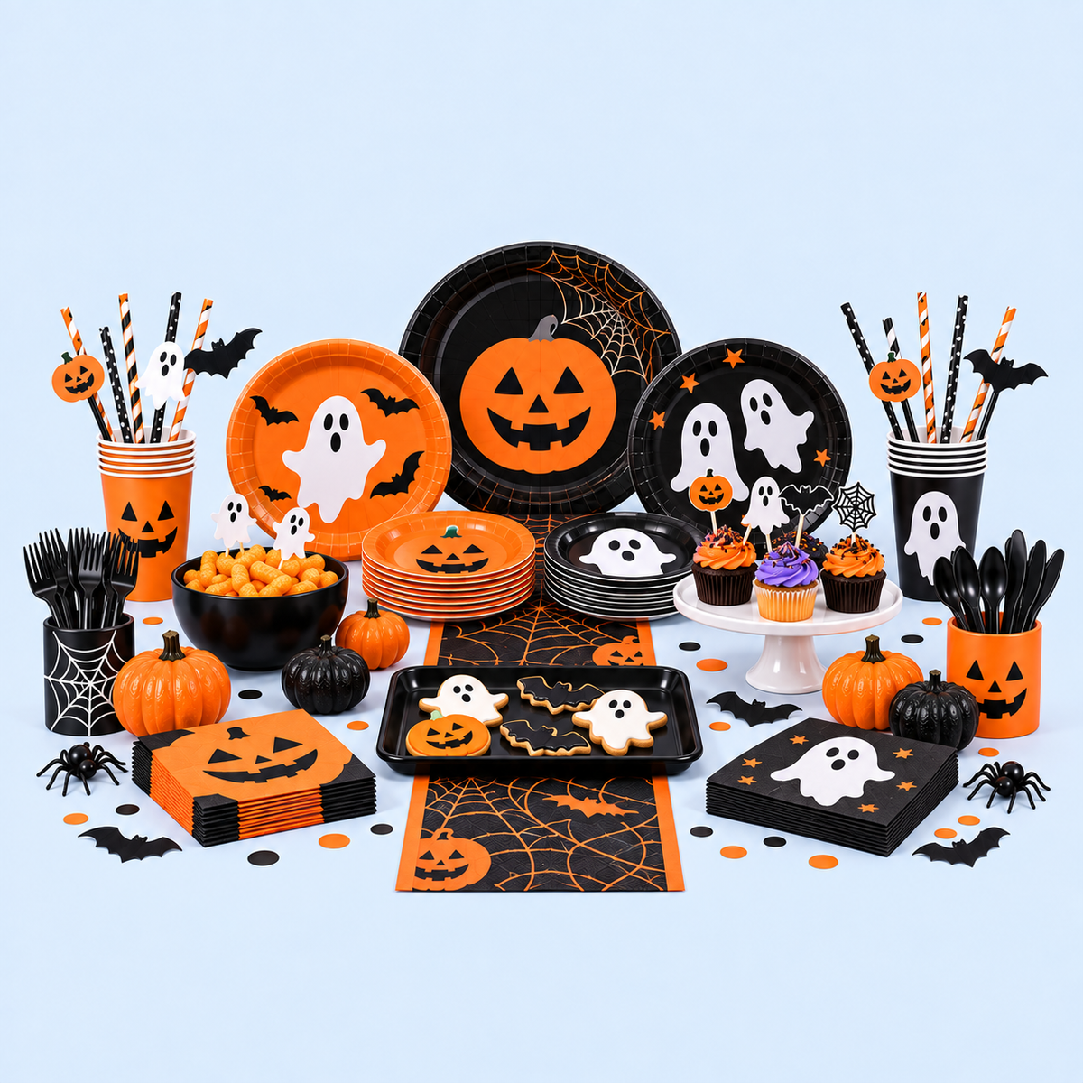 Halloween tafeldecoratie