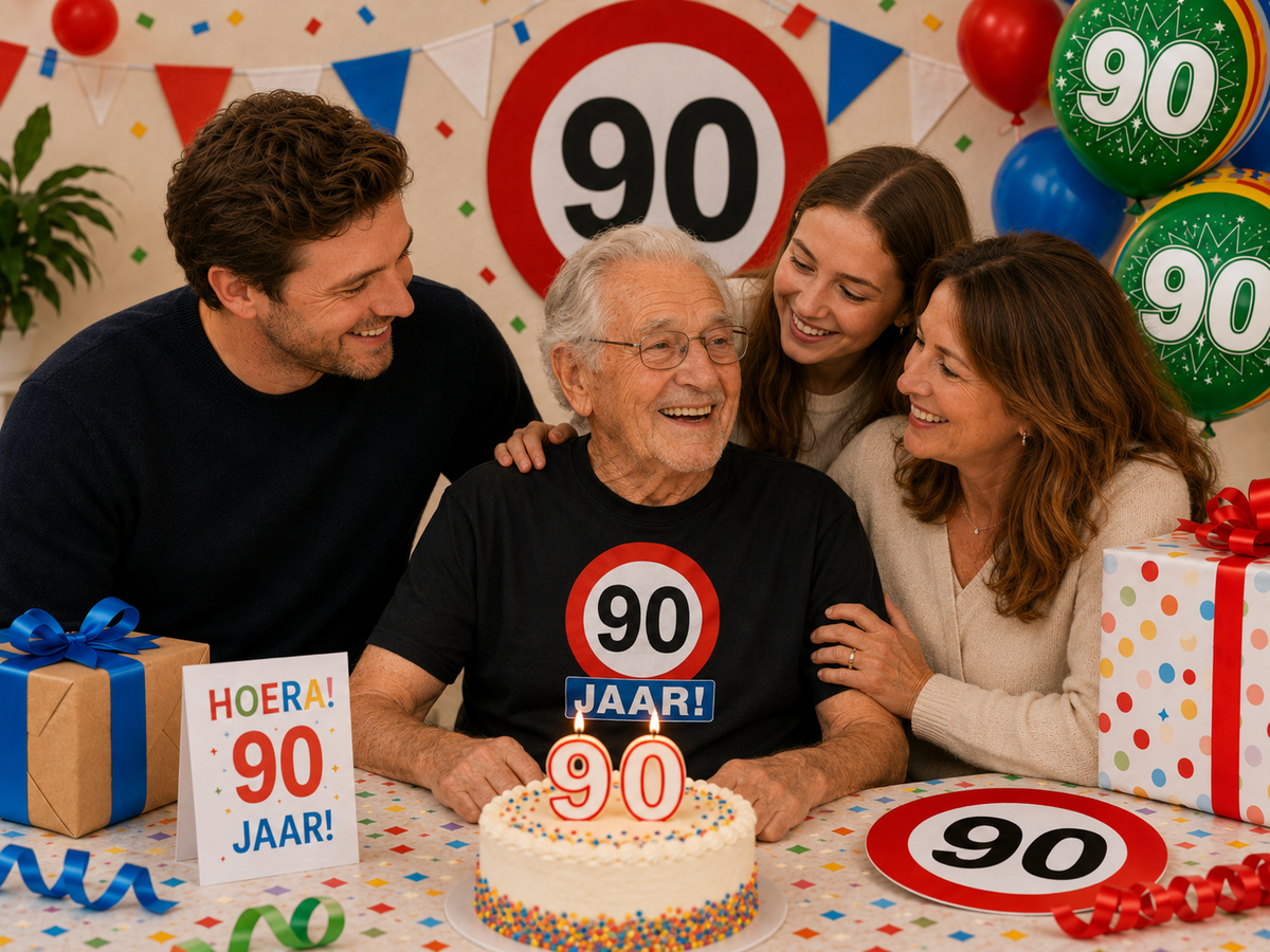 Feestartikelen 90 jaar