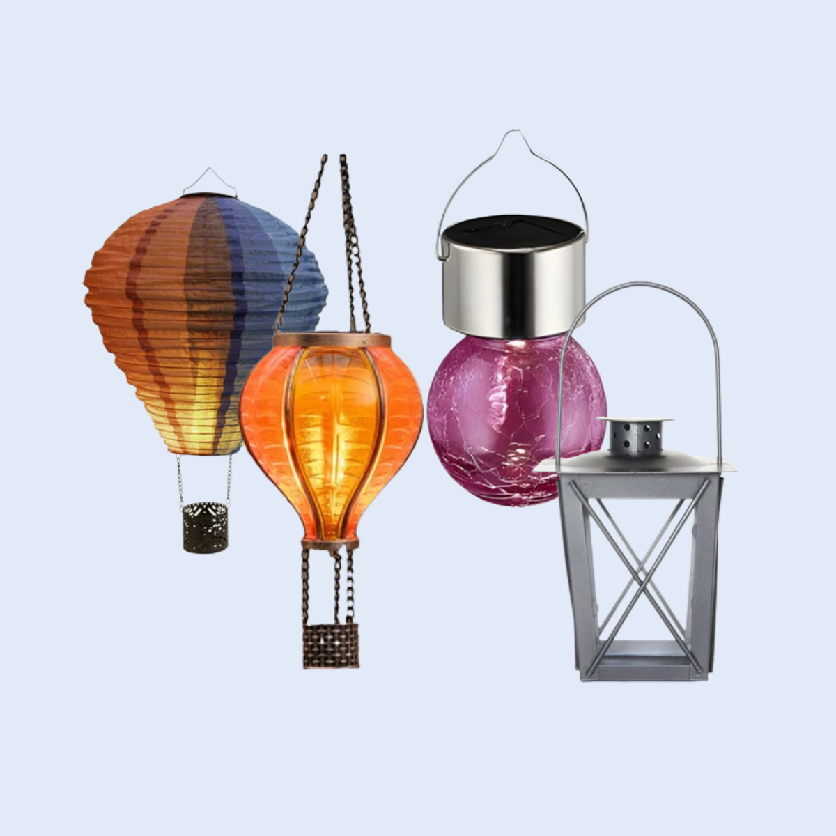 Tuin hanglampen / lantaarns