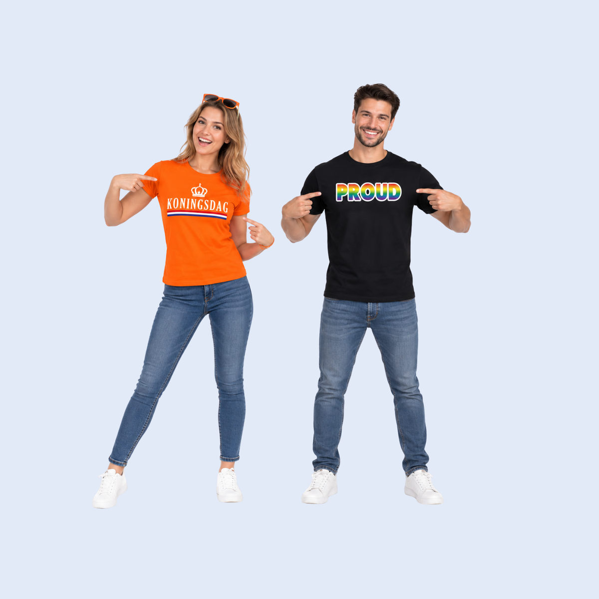Shirts met prints