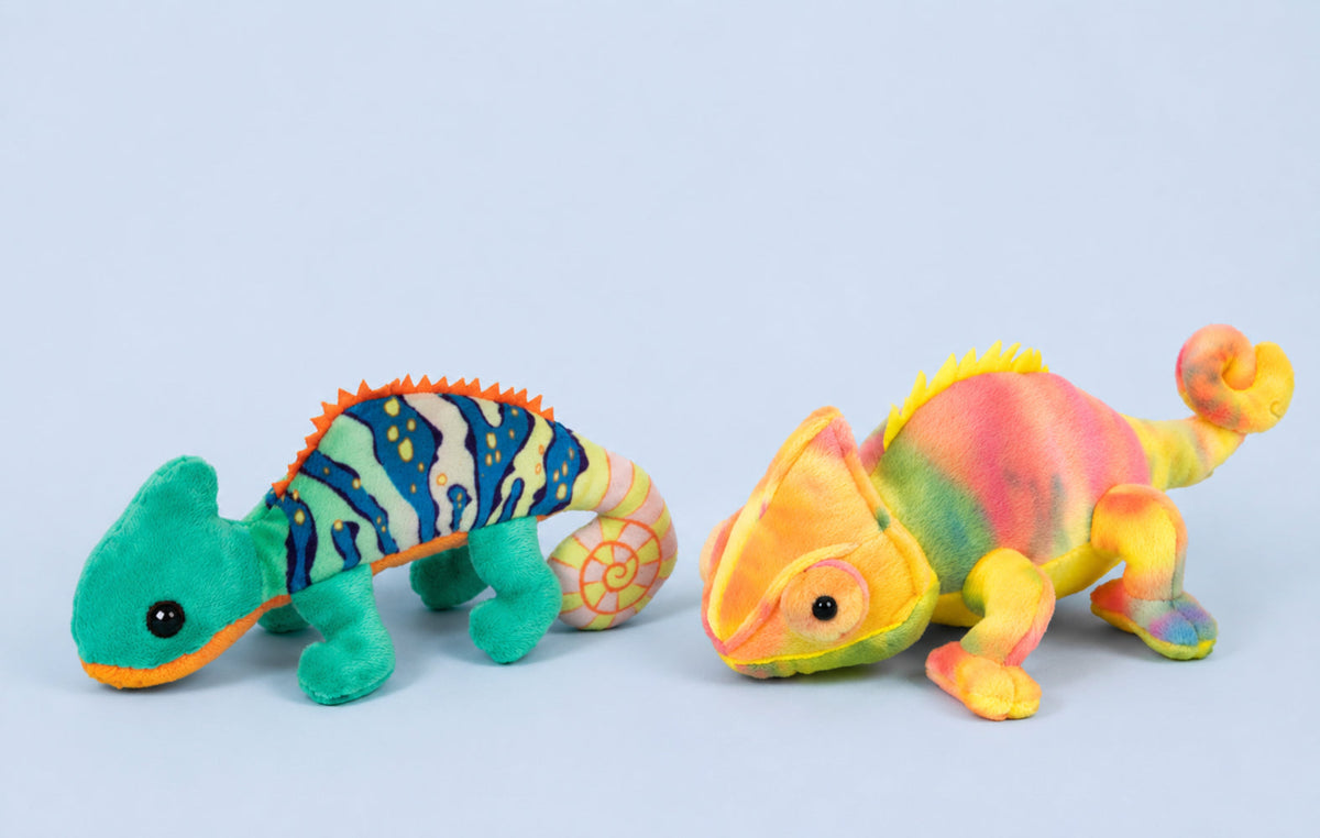 Knuffel kameleon