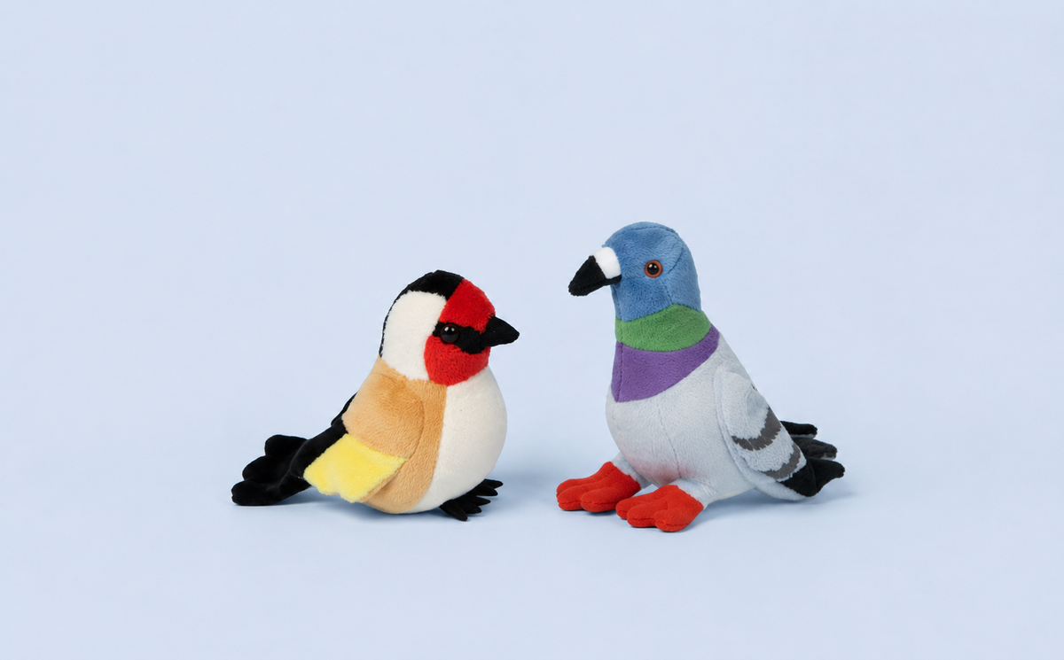 Knuffel tuinvogels