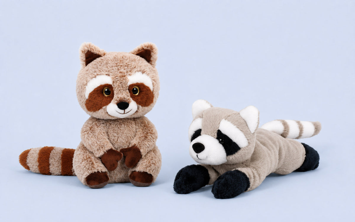 Knuffel wasberen