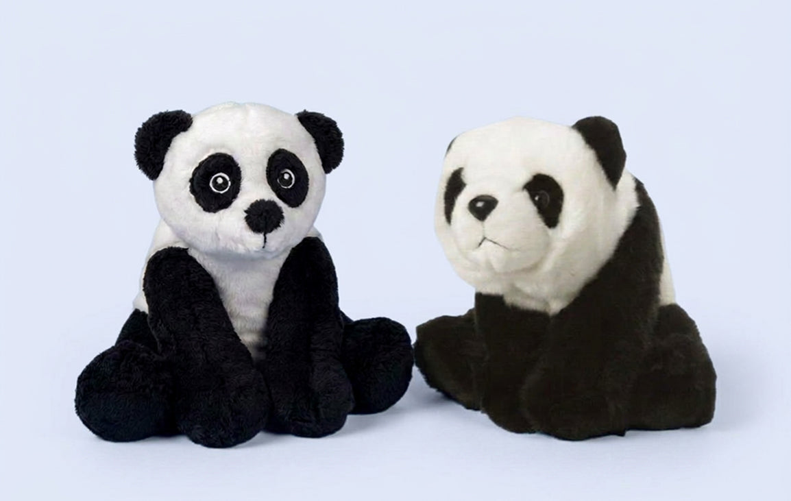 Knuffel panda beer