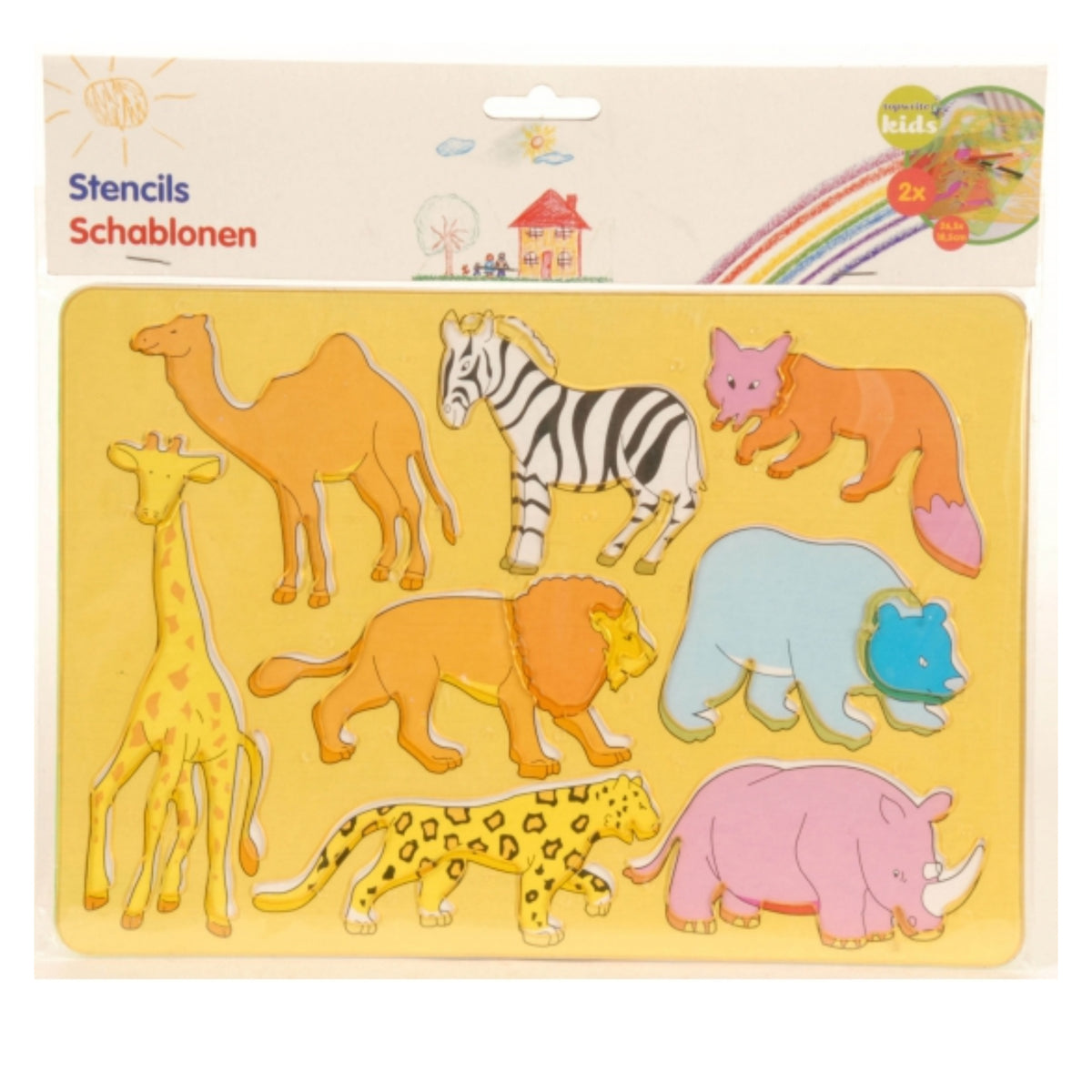tekensjablonen-dieren-2x-stuks-safaridieren-voor-kinderen-sjabloon_10065000-2