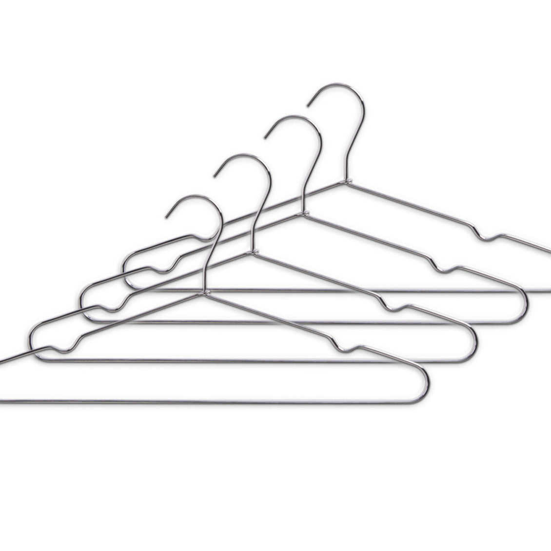 zeller-kledinghangers-zilver-metaal-4x-stuks-met-broekstang-40-cm_10225002