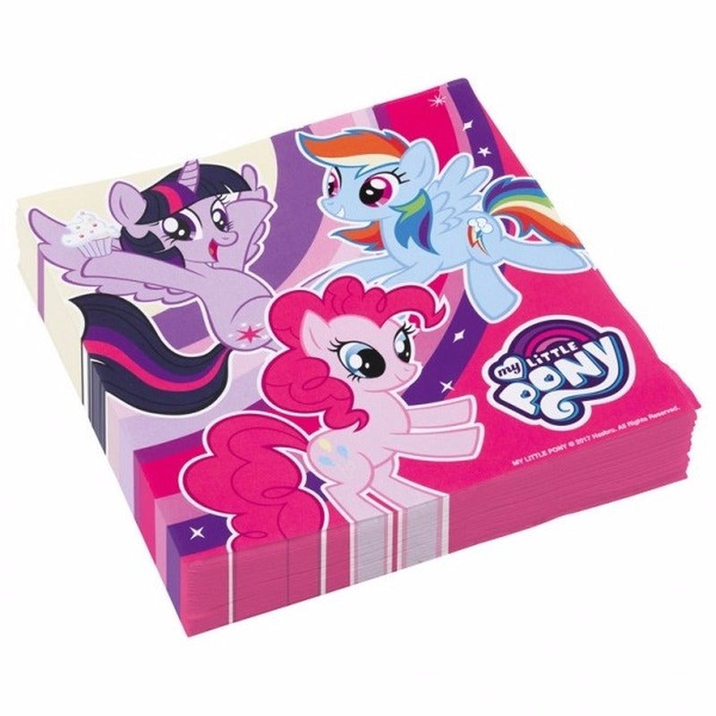 my-little-pony-servetten-20x-stuks-33-x-33-cm-3laags-unicorn-kinderfeestje_10097007
