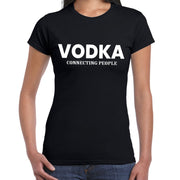vodka-connecting-people-drank-fun-tshirt-zwart-voor-dames_10213010