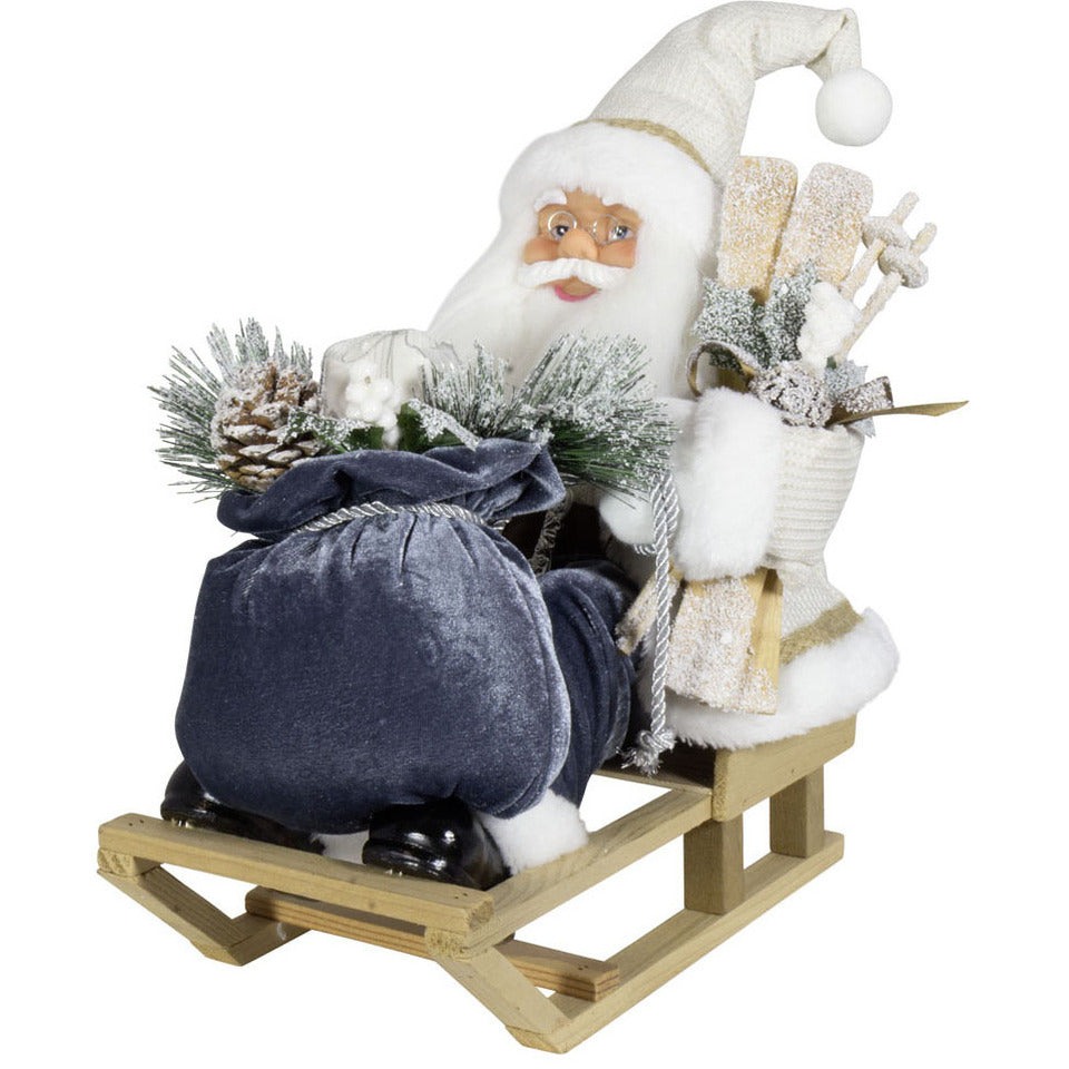kerstman-pop-frank-h45-cm-wit-zittend-op-slee-kerst-beeld-figuur_10385016
