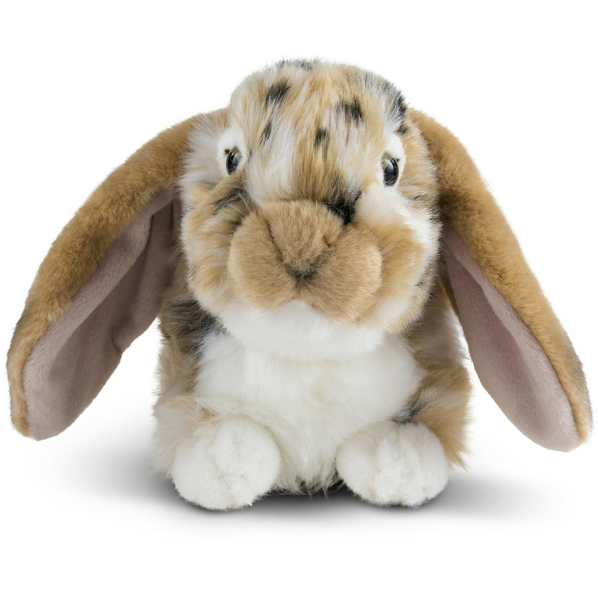 living-nature-konijn-knuffel-bruin-wit-30-cm-liggend-pluche-huisdieren_10184024-3