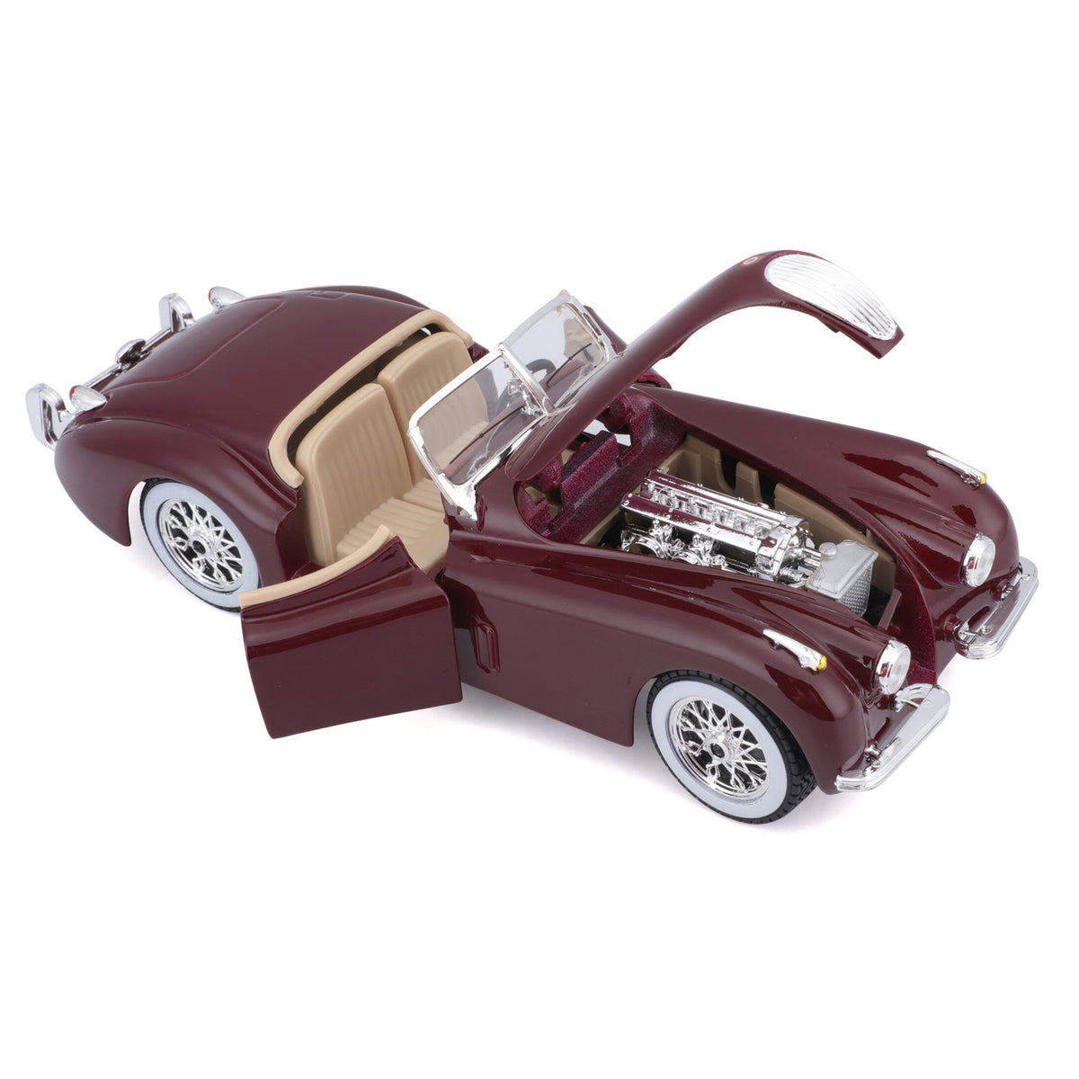 bburago-modelauto-jaguar-xk-120-donker-rood-124-speelgoedauto_10071024-5