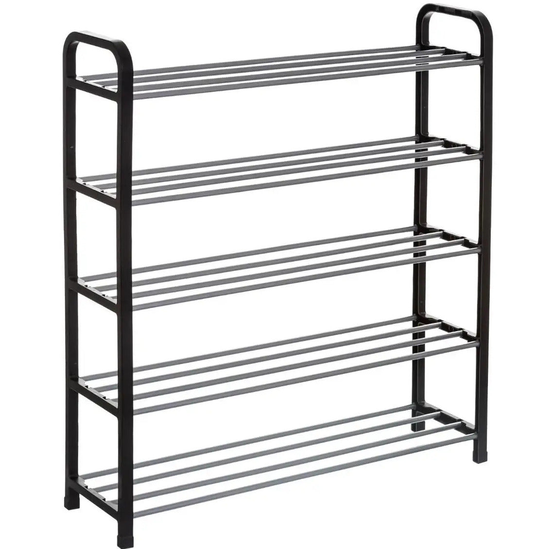 schoenenrek-schoenenkast-zilver-zwart-71-x-78-cm-van-metaal-kunststof_10342027