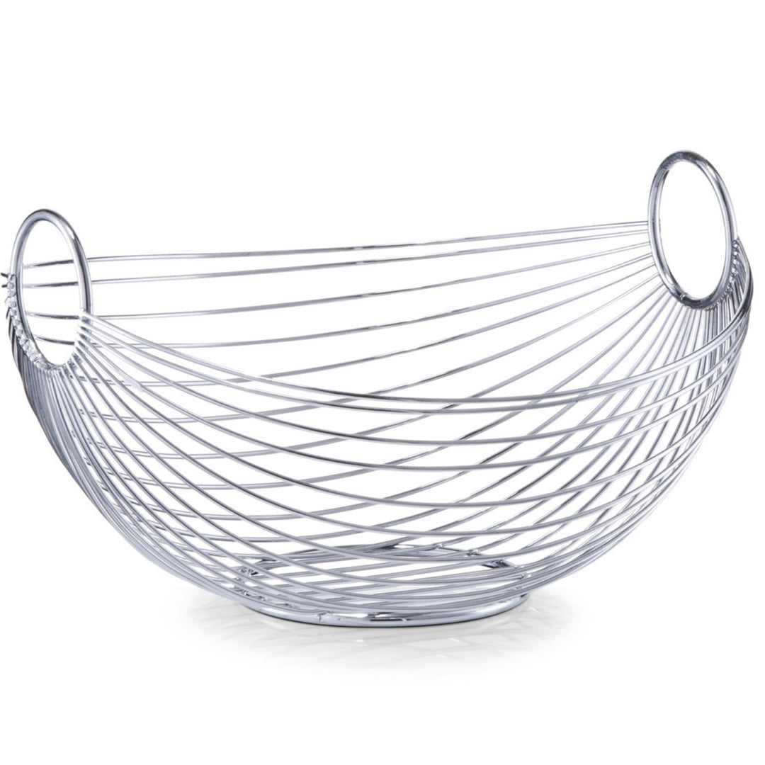 -fruitschalen-zilver-metaal-28-cm-1x-ovale-serveerschaal_10218043