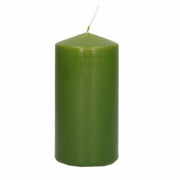 cilinderkaars-stompkaars-olijfgroen-5-x-10-cm-23-branduren_10211043
