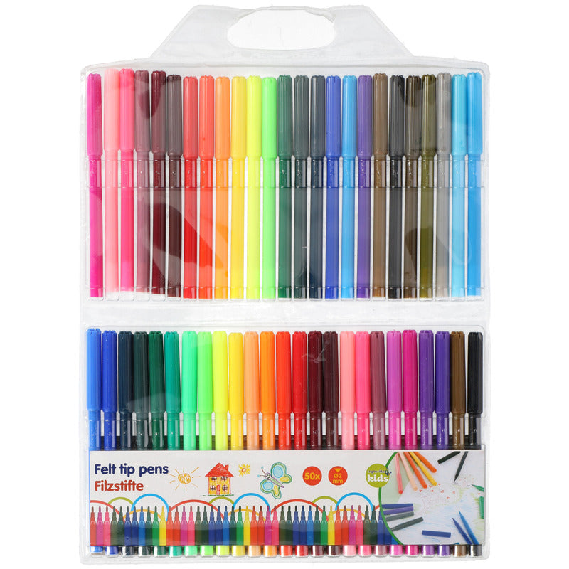 gekleurde-viltstiften-in-etui-50x-groot-pakket-stiften-cadeaupakket_10188044-1