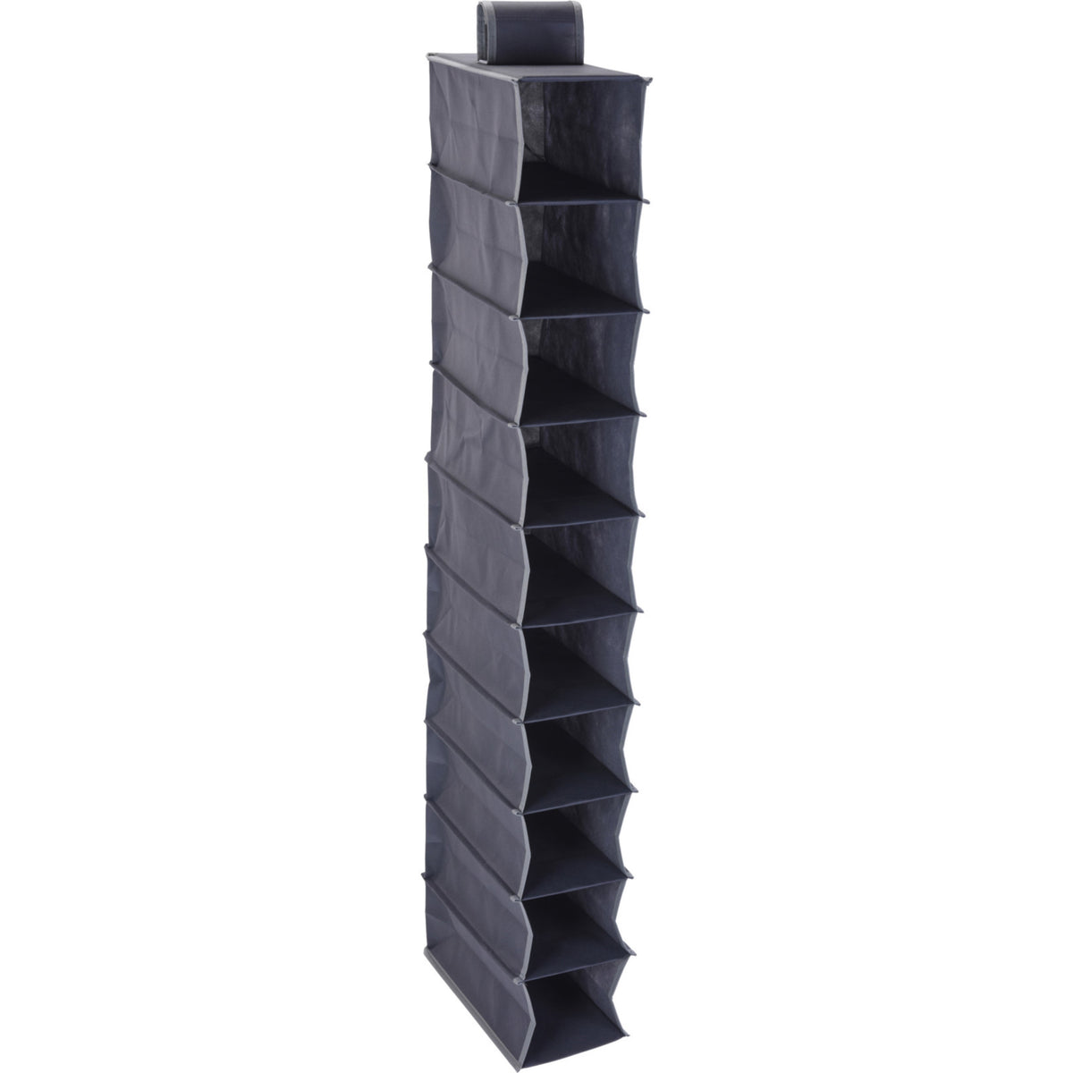 kledingkast-organizer-10vaks-hang-organizer-grijs-polyester-30-x-15-x-120-cm_10316054