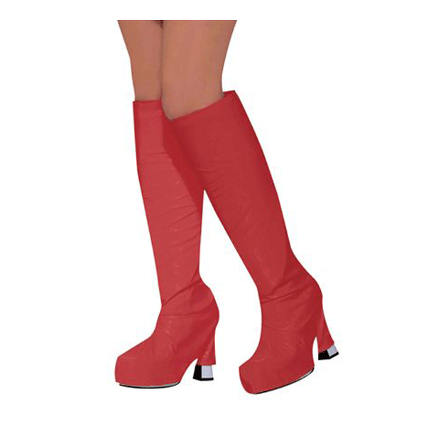 bristol-novelty-carnaval-verkleed-laars-hoezen-rood-polyester-dames-eighties_10042055