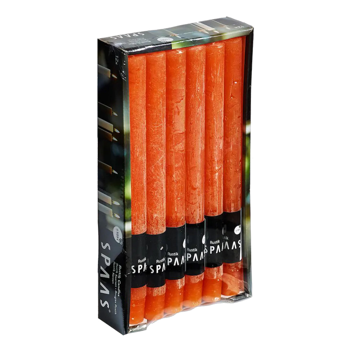 spaas-dinerkaarsen-rustiek-oranje-12x-25-cm-10-branduren-huishoudkaarsen_10161057-2