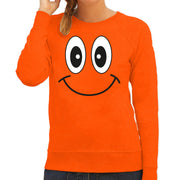 koningsdag-sweater-voor-dames-smile-emoticon-oranje-feestkleding_10435058
