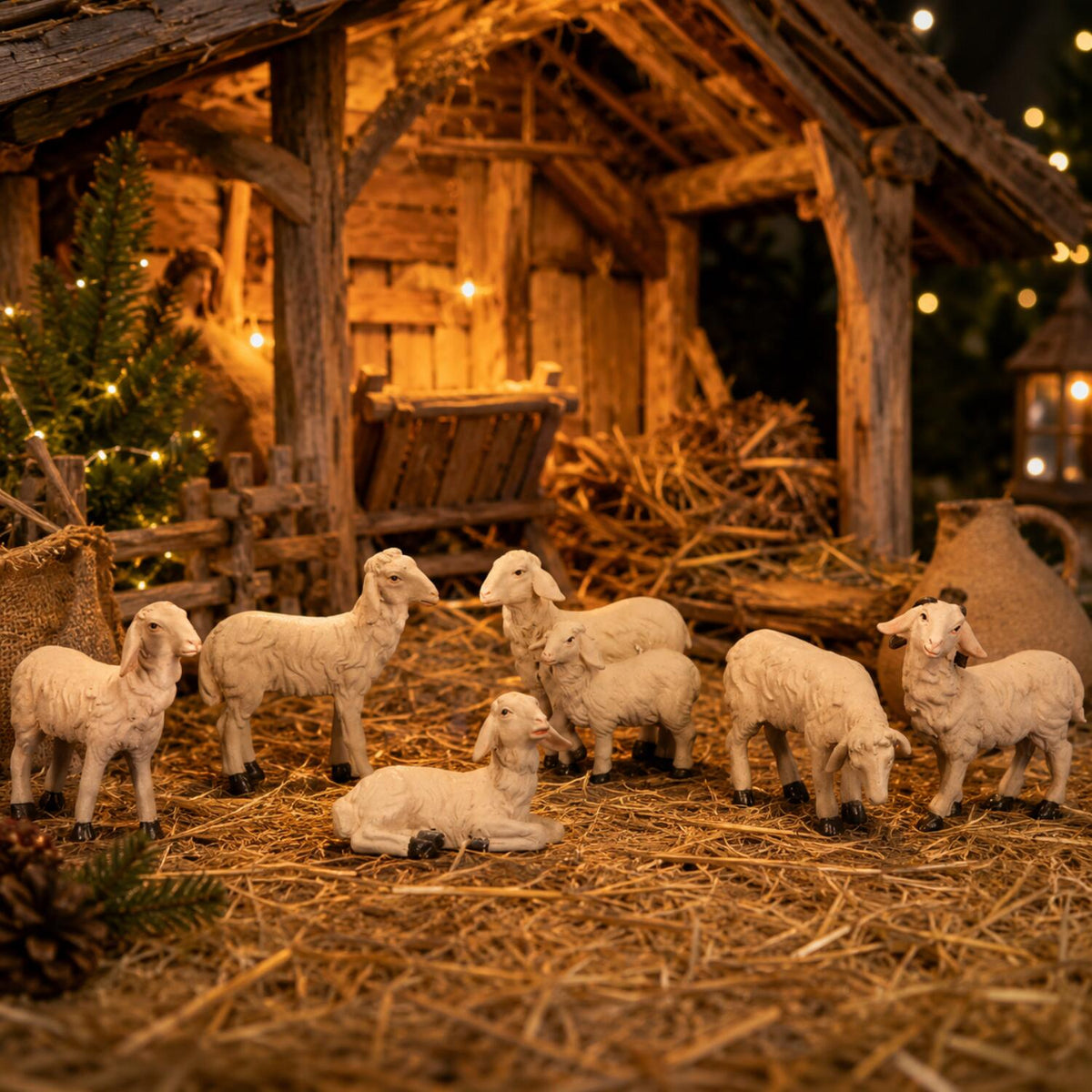 schapen-beeldjes-6x-stuks-wit-47-cm-kunststof-miniatuur-beeldjes-dierenbeeldjes_10385065-4