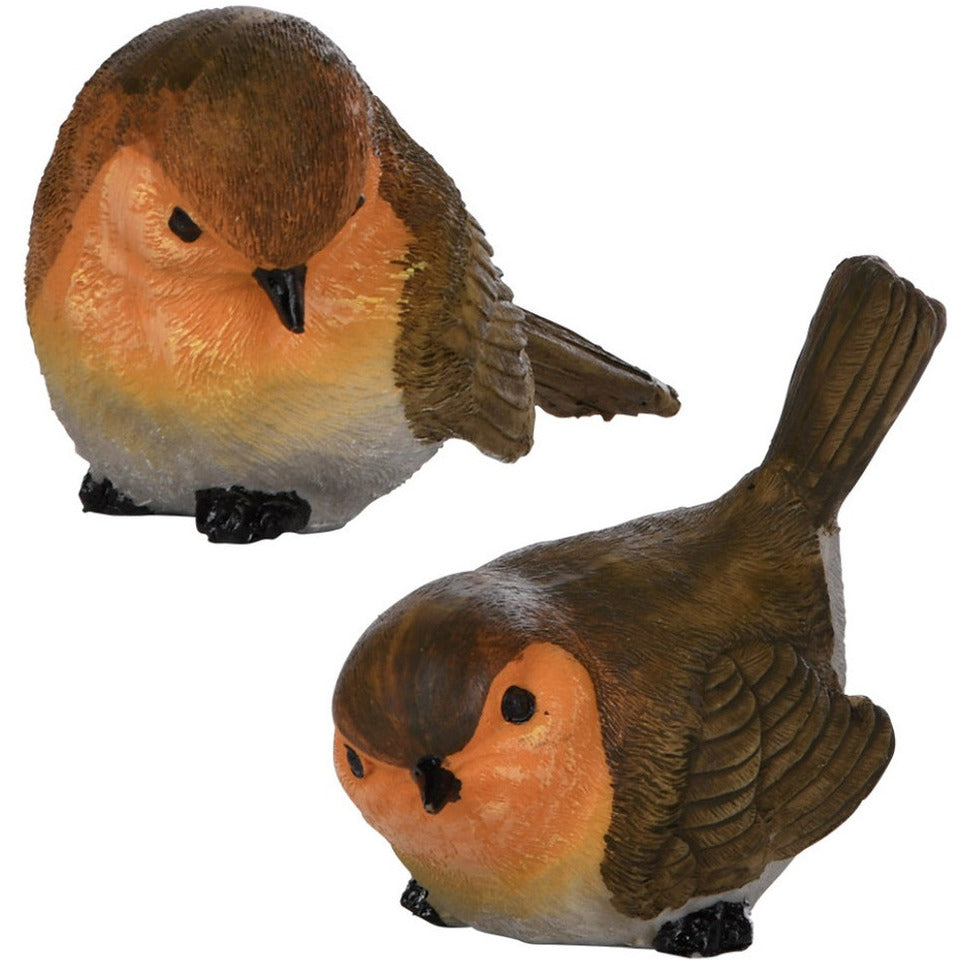 tuin-of-huis-deco-vogels-setje-van-2x-beeldjes-roodborstjes-11-cm_10332068