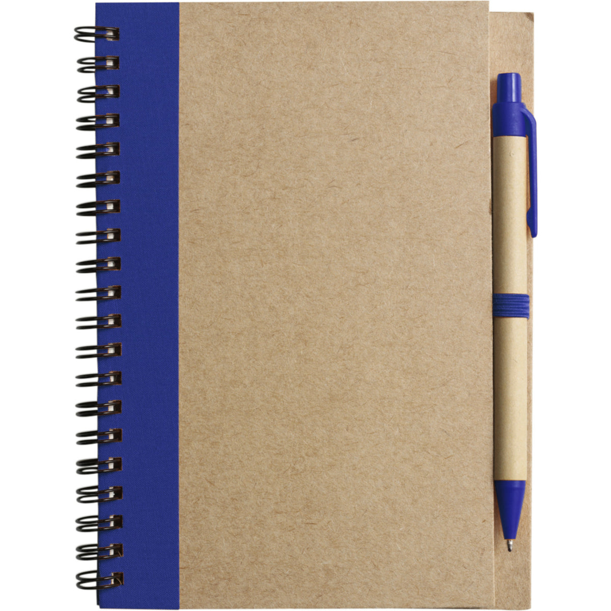 notitie-boekje-blok-met-balpen-harde-kaft-beige-blauw-18-x-13-cm-60-bladzijden-gelinieerd_10427069