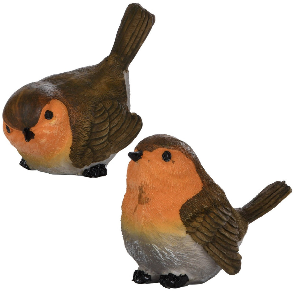 tuin-of-huis-deco-vogels-setje-van-2x-beeldjes-roodborstjes-11-cm_10332071