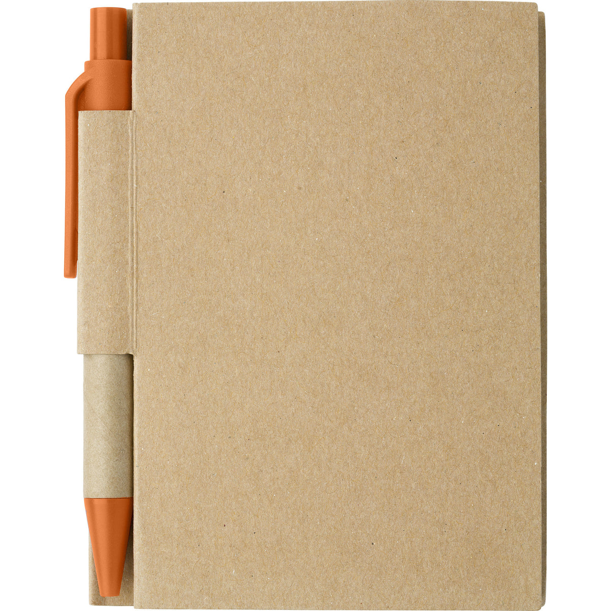 notitie-boekje-blok-met-balpen-harde-kaft-beige-oranje-11-x-8-cm-80-bladzijden-gelinieerd_10427073