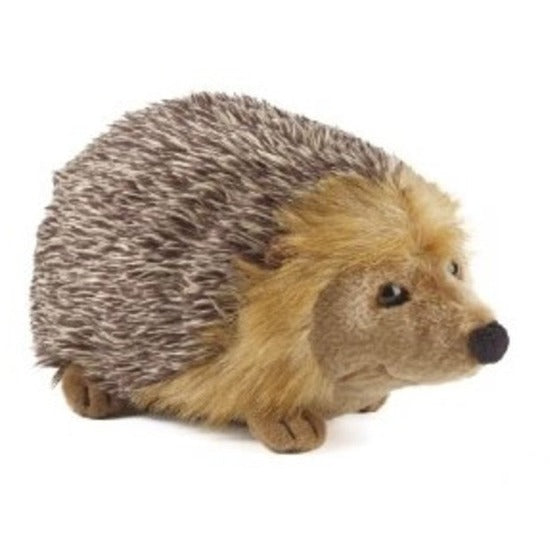 Hedgehog cuddly toy - brown - plush - 23 cm - hedgehog plush toy - little hedgehog