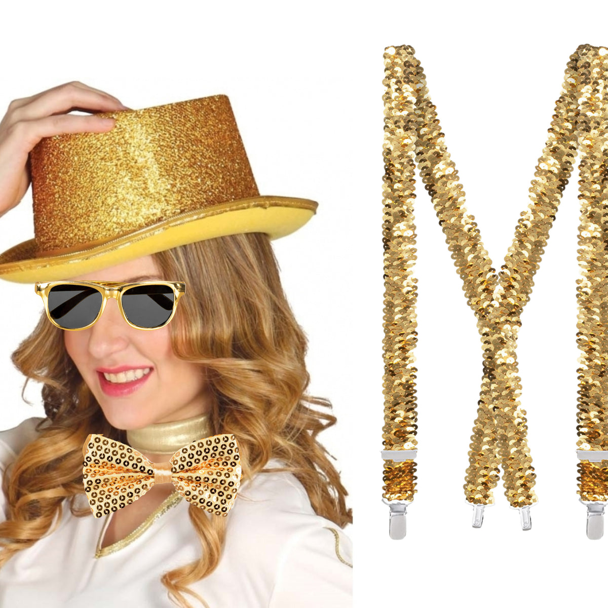 carnaval-verkleedset-bretels-strik-bril-en-hoed-goud-disco-seventies-80s-themafeest_10482075