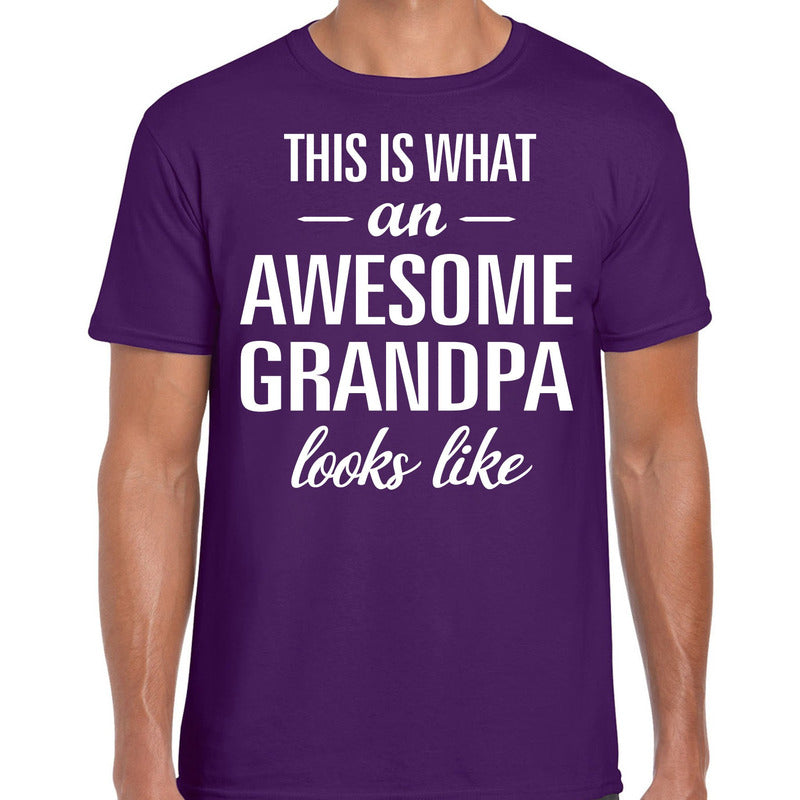 awesome-grandpa--opa-cadeau-tshirt-paars-heren-vaderdag_10200078