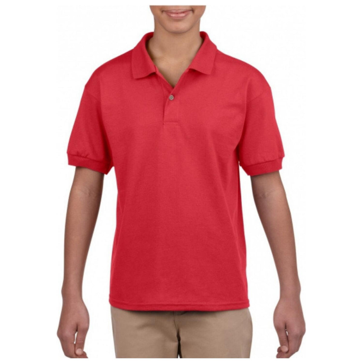 gildan-poloshirt-voor-kinderen-rood-jongens-meisjes-katoen-polyester_10070083-1