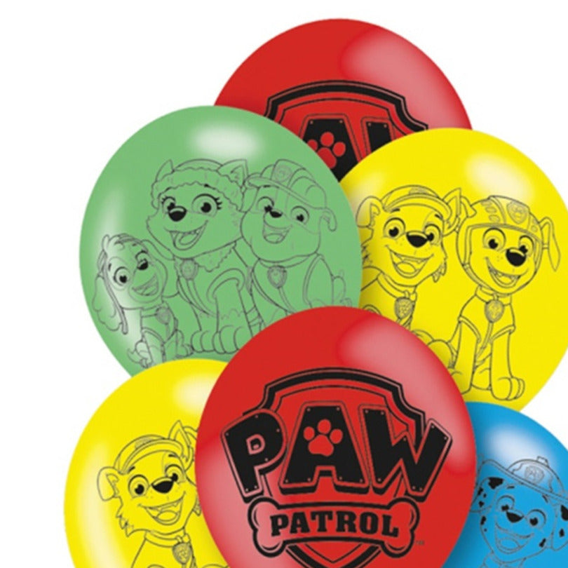 paw-patrol-ballonnen-6x-stuks-multi-color-28-cm-kinderfeestje-thema-_10416083-1