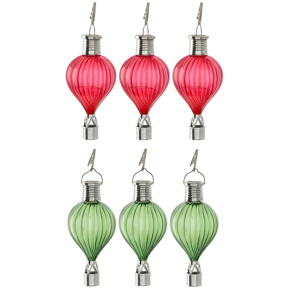 cepewa-led-ballonhanger-6x-groen-rood-h17-cm-luchtballon-tuinverlichting-buitenlamp_10495084