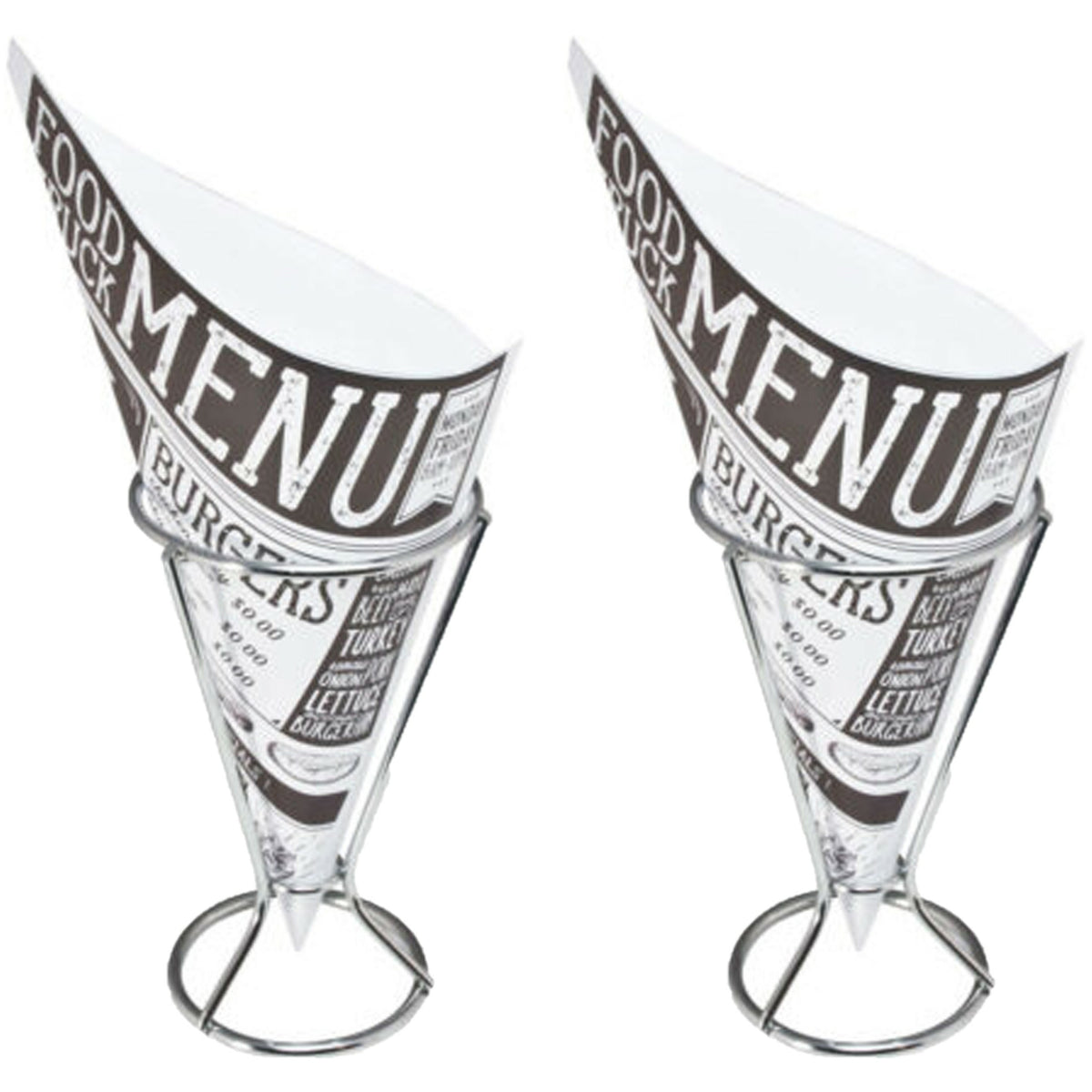 frietzakhouders-4x-met-40x-frietzakjes-rvs-papier-9-x-16-cm_10382085-2
