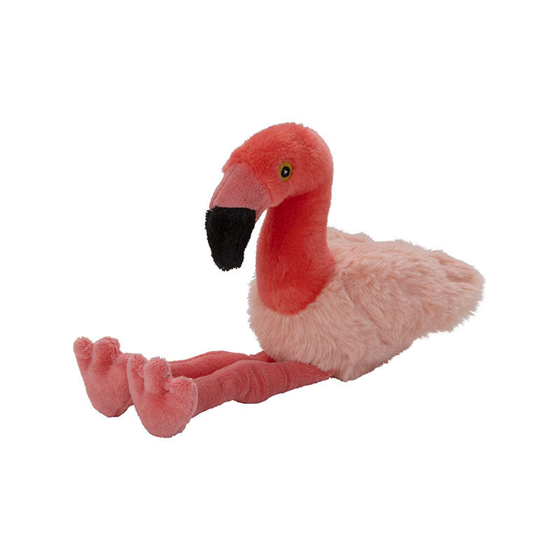 Nature Planet - Plush flamingo toy - pink - 26 cm - tropical birds - stuffed animals gift