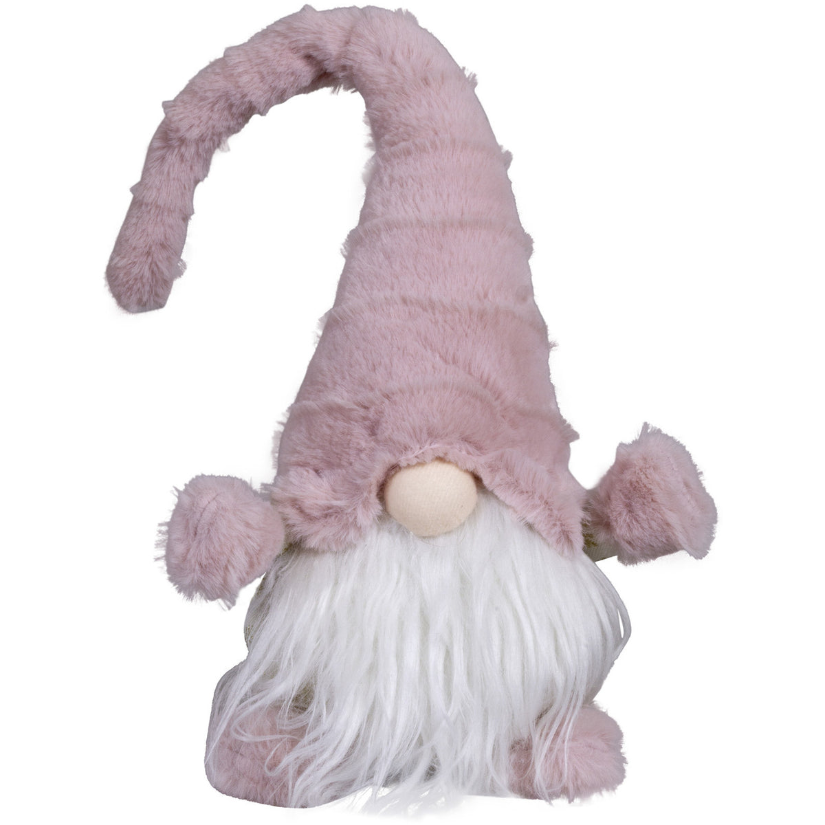 decoratie-kerstman-gnome-pop-34-cm-lichtroze-muts-pluche-dwerg-kabouter_10431087