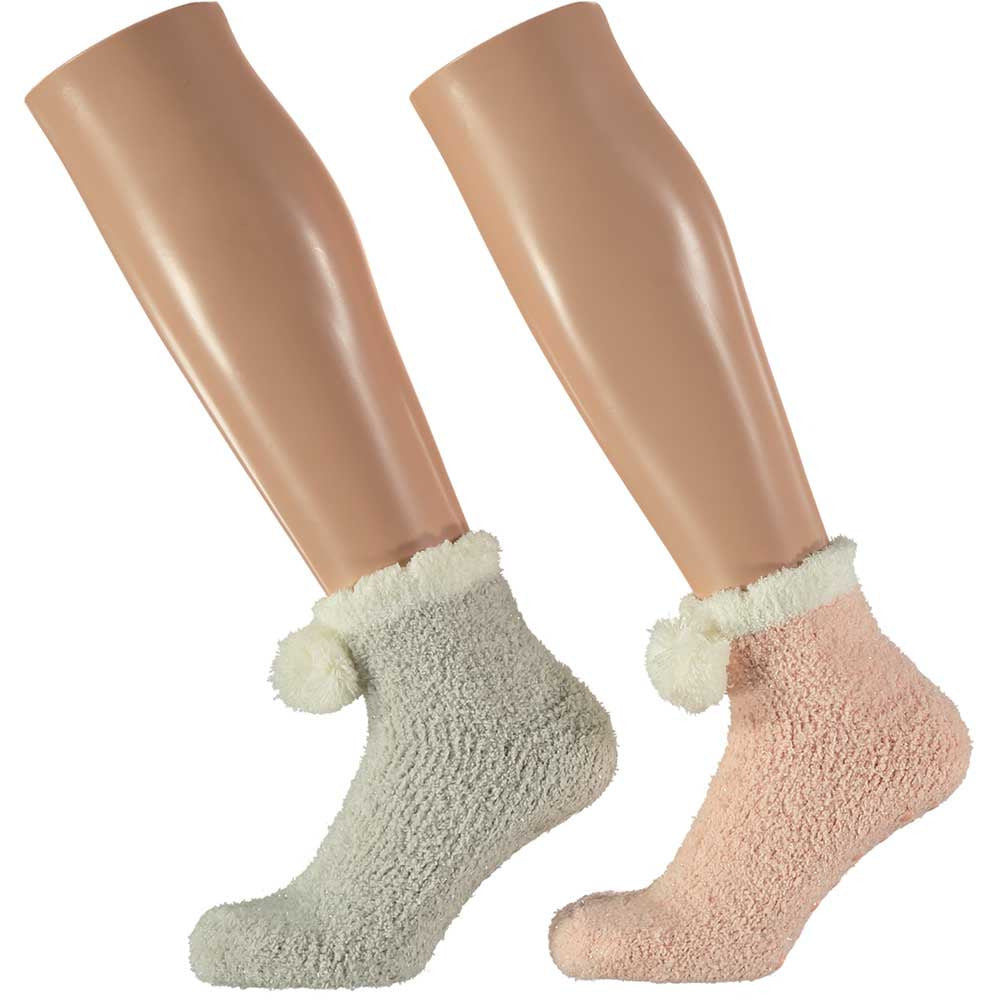 apollo-bedsokken--huissokken-dames-2pack-roze-wit-one-size-slaapsokken-slofsokken_10317092