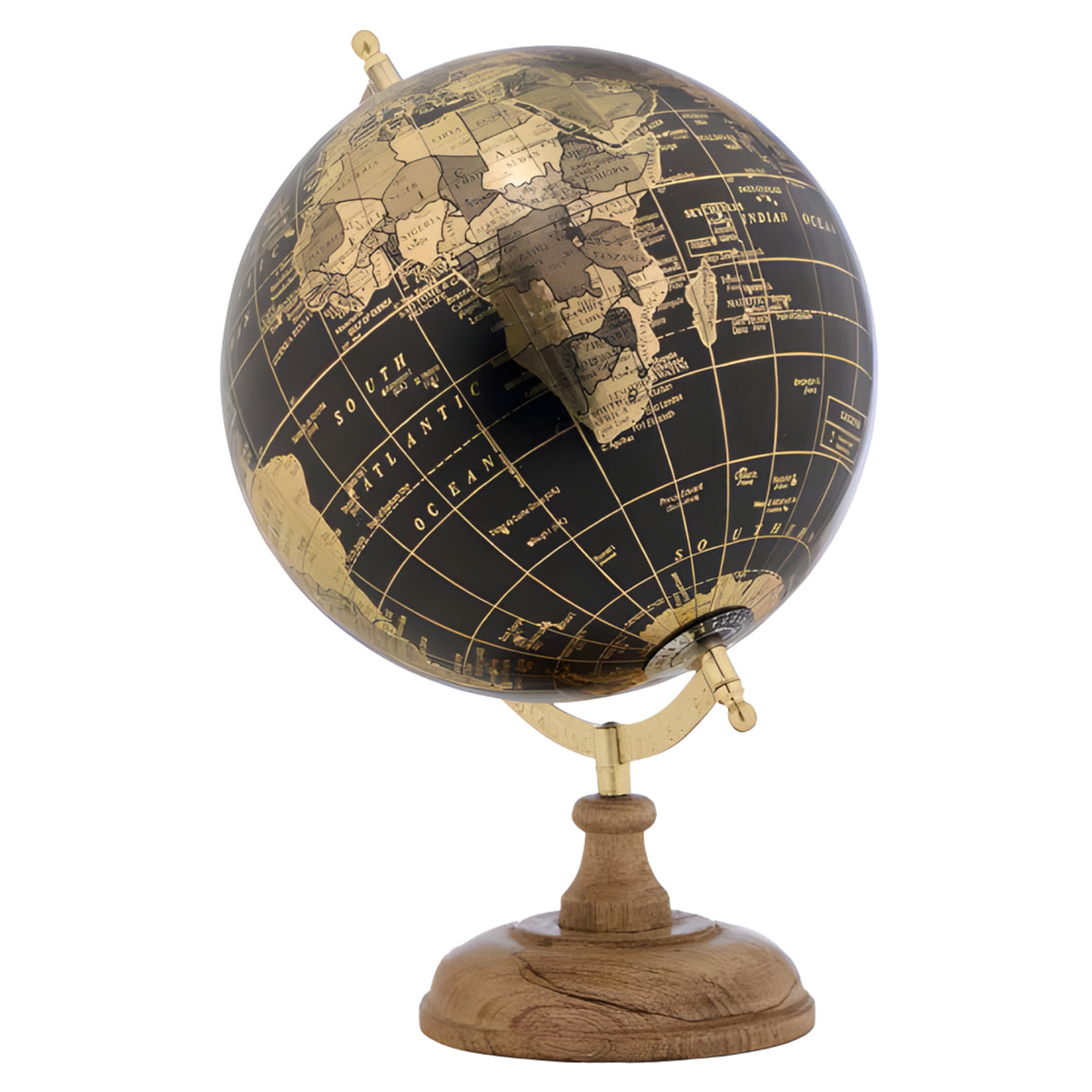 arte-r-decoratie-wereldbol--globe-zwart-houten-voet-d21-x-h31-cm-topografie_10490094
