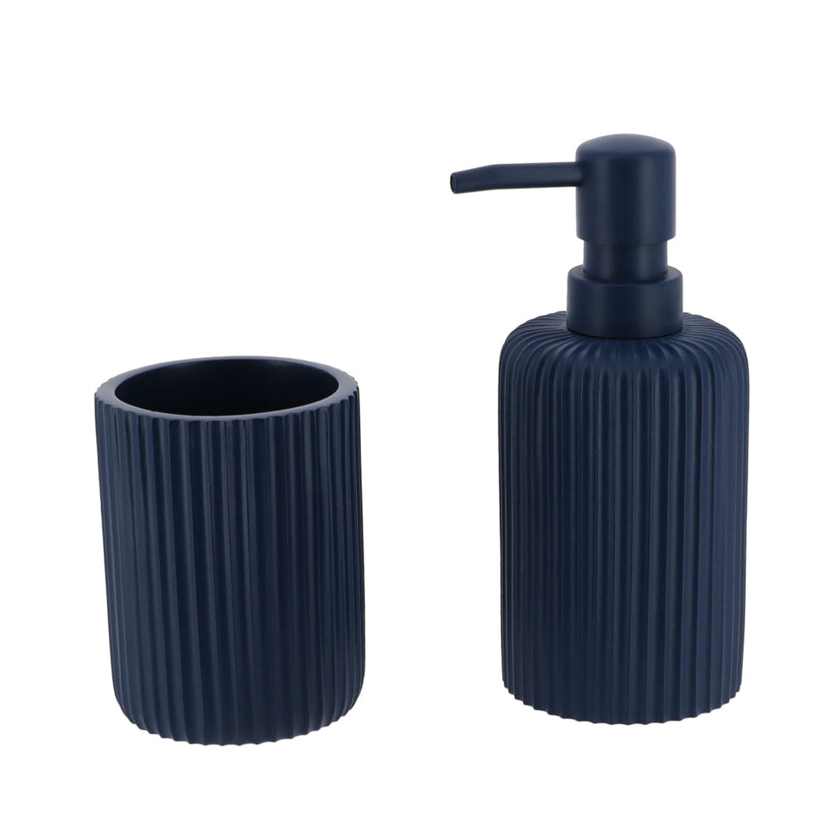 tendance-badkamer-accessoires-set-2delig-polyresin-blauw-geribbeld_10449099