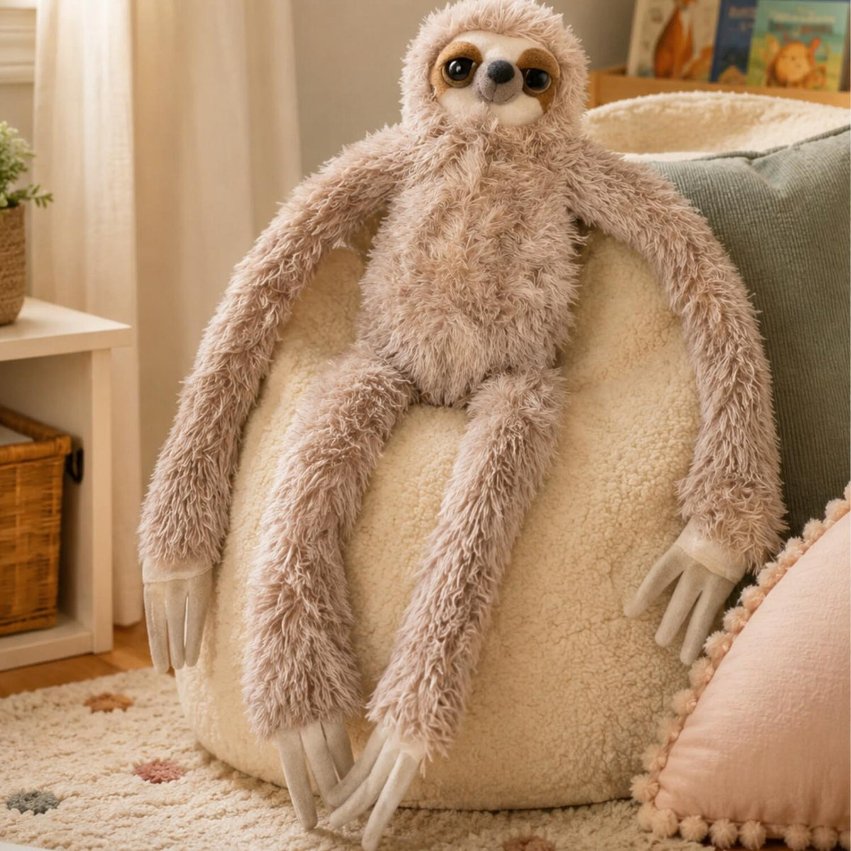 nature-planet-knuffel-luiaard-60-cm-knuffeldier-beige-kinderen_10316123-4