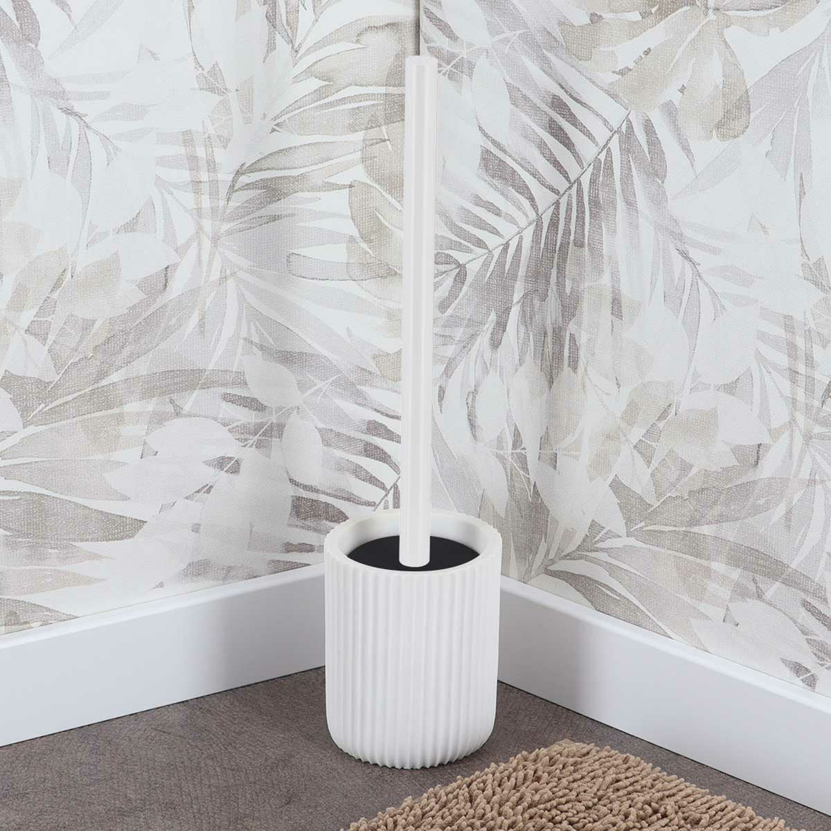 tendance-badkamer-accessoires-set-2delig-polyresin-wit-geribbeld_10449124-2