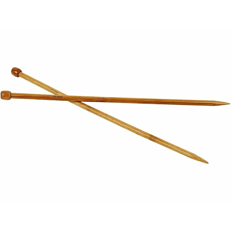 bamboe-breinaalden-setje-van-2x-nr9-breien-35-cm_10088124