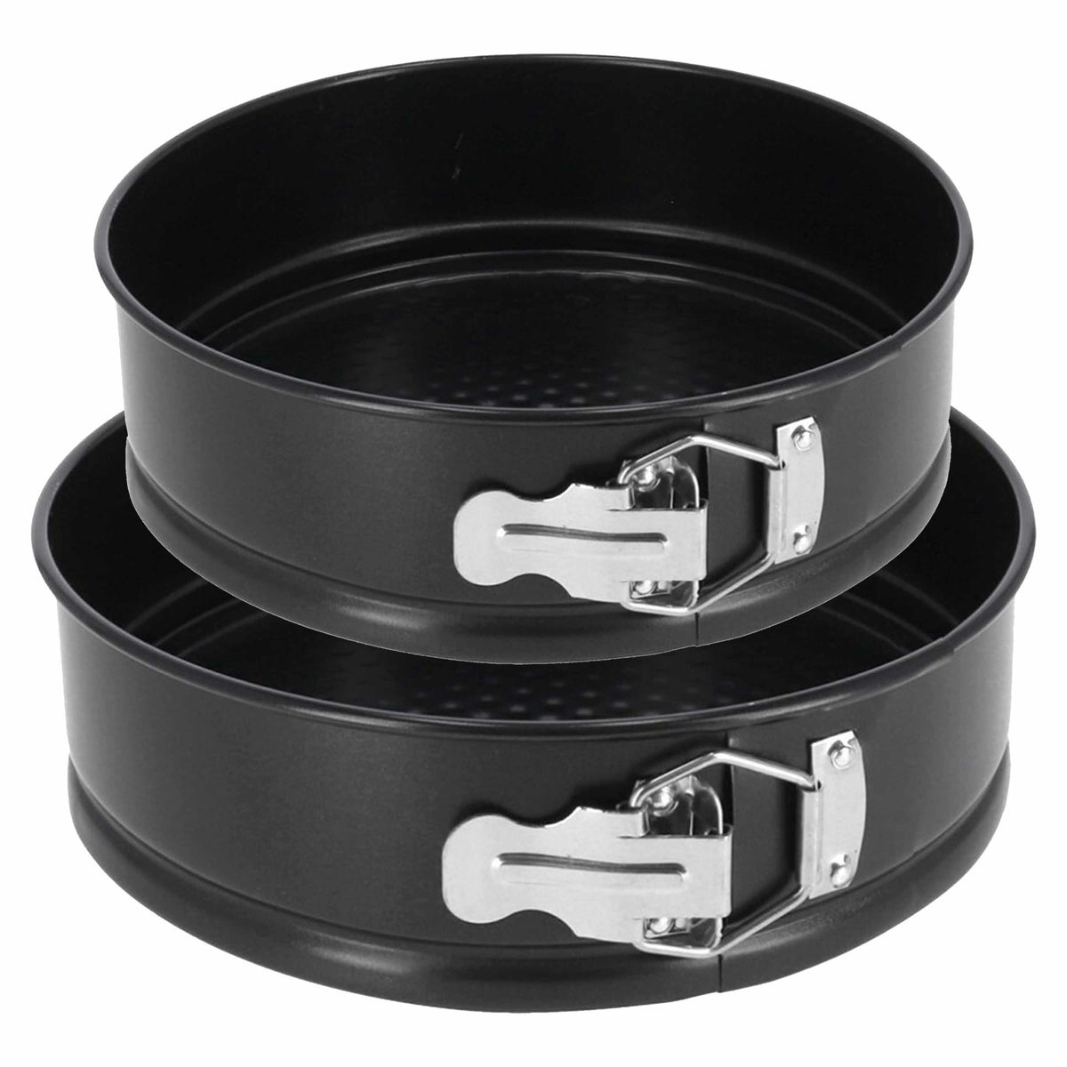taarten-bakken-bakvorm-spring-vorm-kitchen-pro-metaal-antiaanbak-laag-zwart-2-stuks_10401130