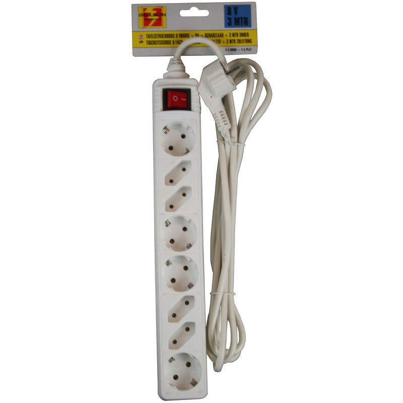 benson-stekkerdoos-8voudig-wit-3m-4-platte-en-4-ronde-stekker_10198139